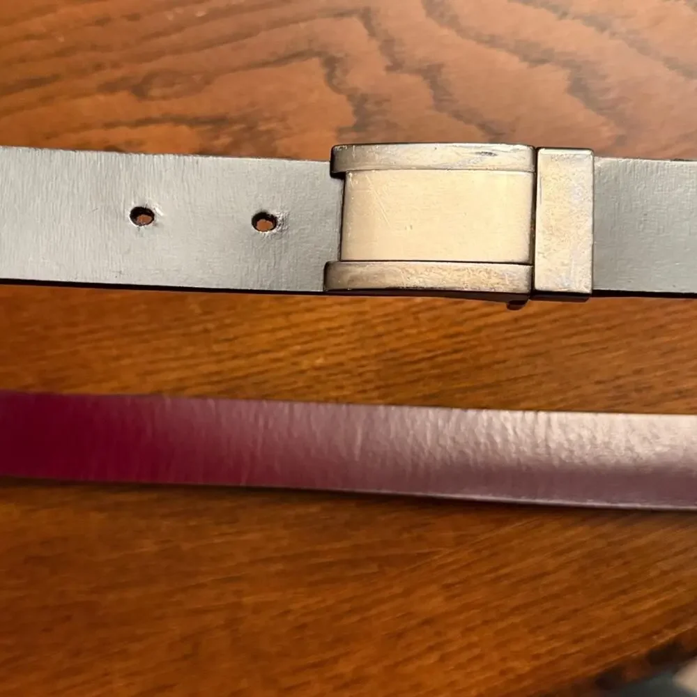 Men's Reversible Swivel Buckle Belt Size 38